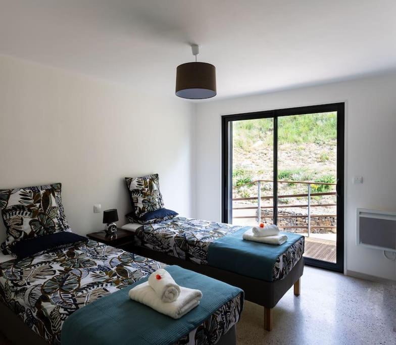 Villa Blanche, Contemporary, Cathars, Couiza, Carcassonne Exterior foto